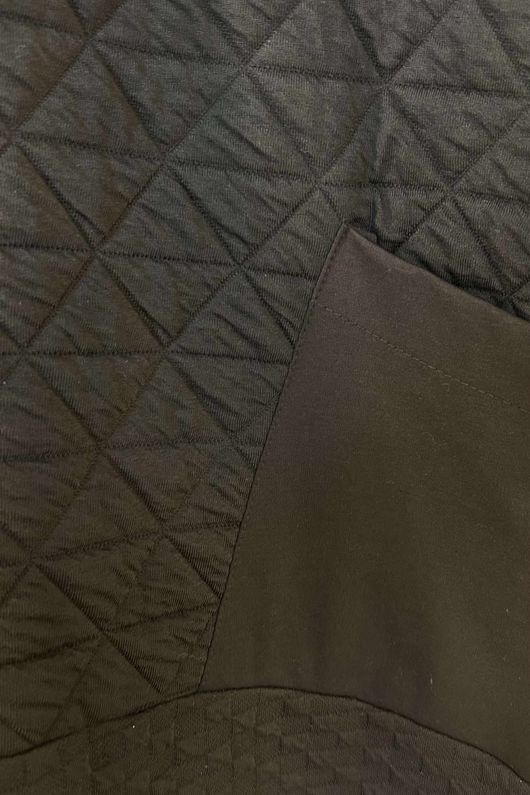 Oscar Bea Cocoon Dress Black